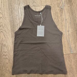 Everlane Chocolate Brown Tank Top